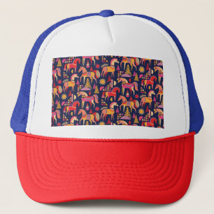 Casquette Chevaux Scandinaves : Décoration Décorative Sans C