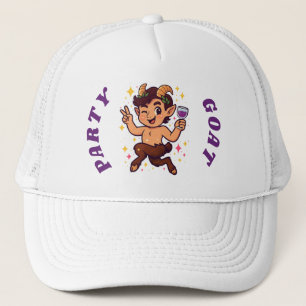 Casquette Chèvre de fête : Joli Satyr
