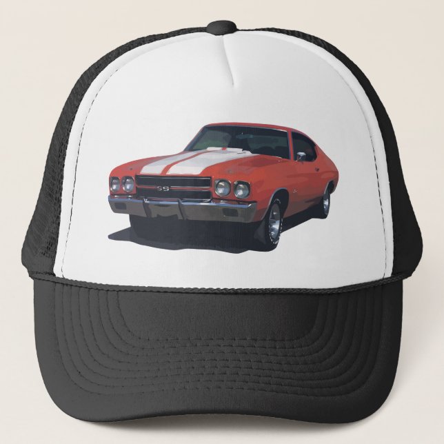 Casquette Chevrolet 1970 Chevelle solides solubles 454 (Devant)