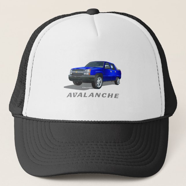 Casquette Chevrolet Avalanche Blue (Devant)