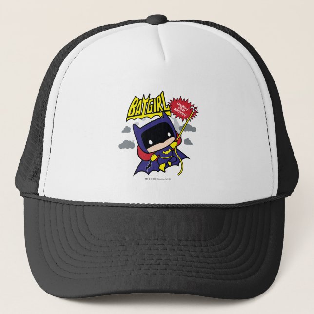 Casquette Chibi Batgirl Prêt Pour L'Action (Devant)