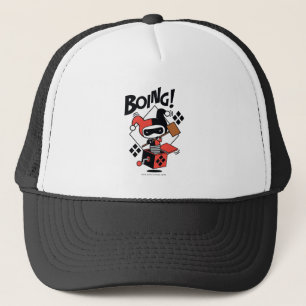 Casquette Chibi Harley-Quinn-In-A-Box Avec Marteau