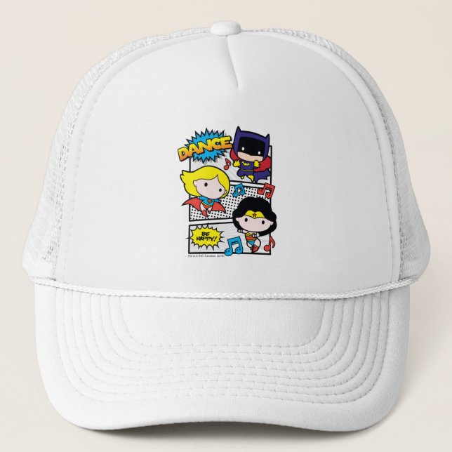 Casquette Chibi Héros Danse (Devant)