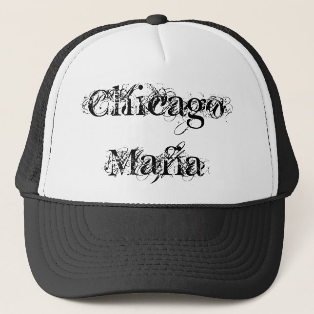 Casquette Chicago Maffia (Lettres) (Devant)