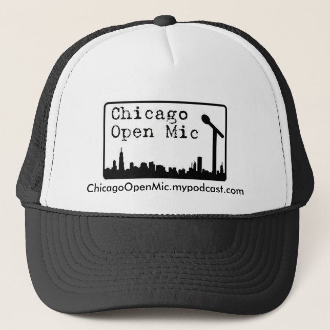 Casquette ChicagoOpenMic.mypodcast.com (Devant)
