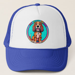 Casquette Chien Basset Dessin Animé Heureux Mon Meilleur Ami