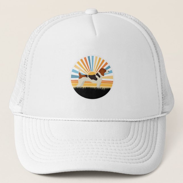 Casquette Chien Beagle amusant / Chien Maman Chien Papa / An (Devant)