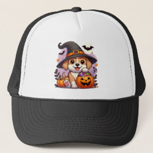 Casquette Chien/chiot d'Halloween mignon