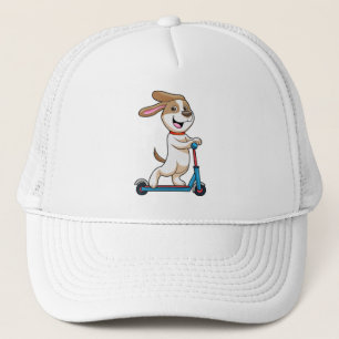 Casquette Chien comme Biker avec Scooter