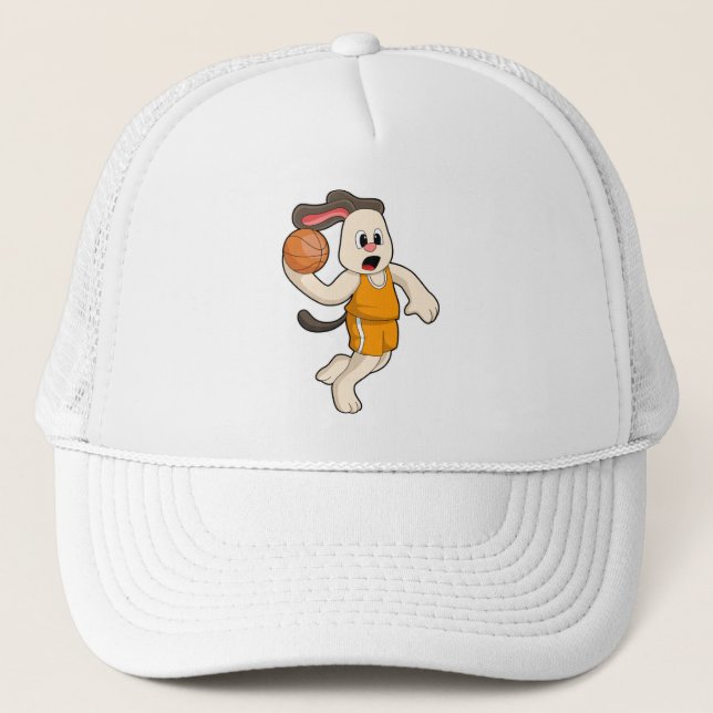 Casquette Chien de Basketball Sports (Devant)