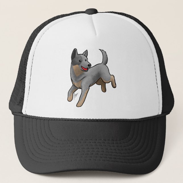 Casquette Chien de bétail australien (Devant)