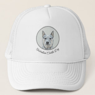 Casquette Chien de bétail australien - Cute Original Dog Art