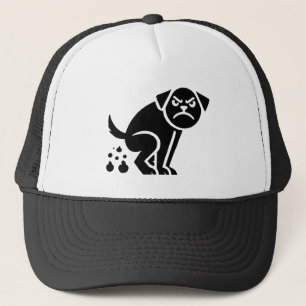 Casquette Chien en en colère