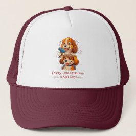 Casquette Chien Groomer pour un Chien Coiffeur Groomer