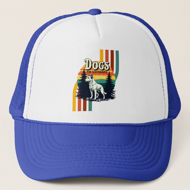 Casquette chiens le meilleur ami ultime (Devant)