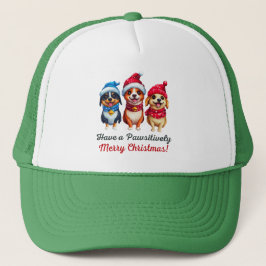 Casquette Chiens Noël
