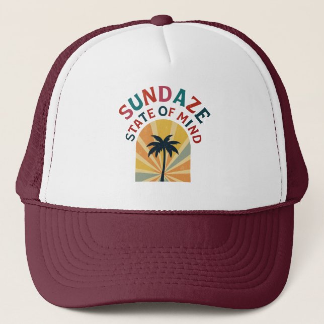 Casquette Chill Été esthétique Lifestyle Beach Vibes (Devant)