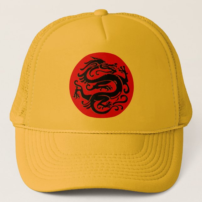 Casquette chinois de joint de dragon (Devant)
