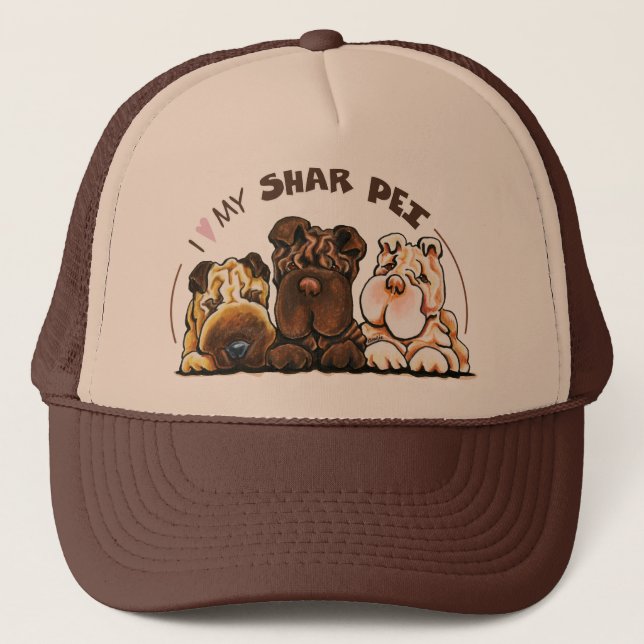 Casquette Chinois Shar Pei Lover (Devant)