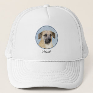 Casquette Chinook (Oreilles Laissées) Peinture - Art Chien o