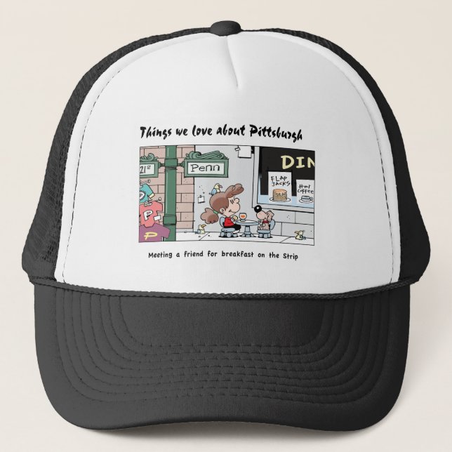 Casquette Choses que nous aimons au sujet de Pittsburgh - (Devant)