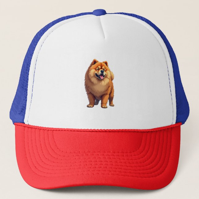 Casquette Chow Chow Chien Chien chinois race pour un Chow Ch (Devant)