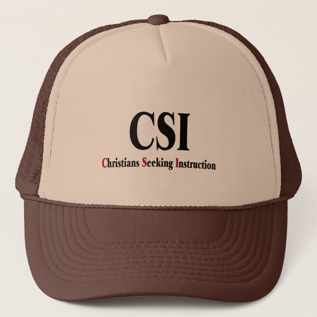 Casquette Chrétiens CSI (Devant)