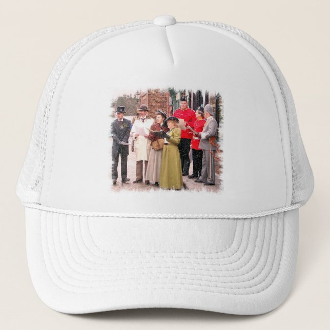 CASQUETTE CHRISTMAS CAROL CHANTEURS VICTORIENS (Devant)