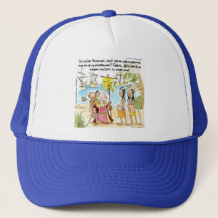 Casquette Christopher Columbus Immigrates To America Funny