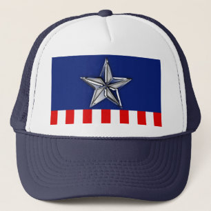 Casquette Chrome Comme étoile sur Festive Patriotic couleurs
