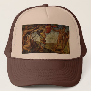 Casquette Chute et Expulsion de Michel-Ange, Jardin d'Eden