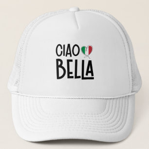 Casquette Ciao Bella - Coeur Italie mignonne