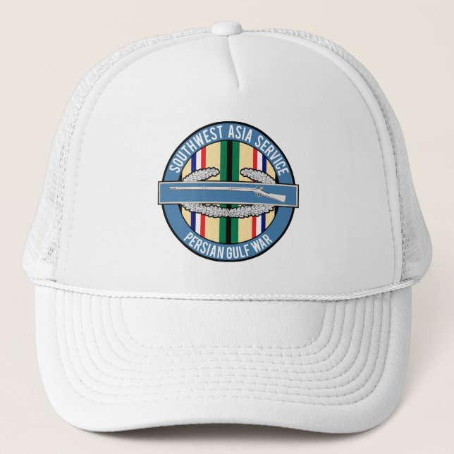 Casquette CIB de Guerre du Golfe Persique (Devant)