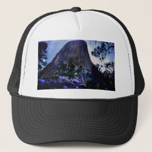Casquette Ciel bleu foncé et pin Ponderosa à la tour Devils