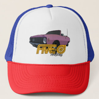 Casquette Cinq-0 rose