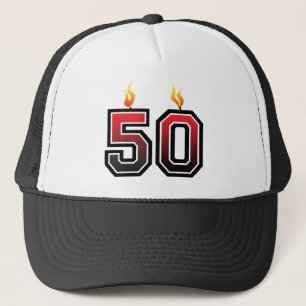 Casquette cinquantième Fête d'anniversaire