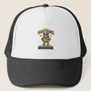 Casquette Citation de Bulldog Drôle Gravure Vintage T-Shirt