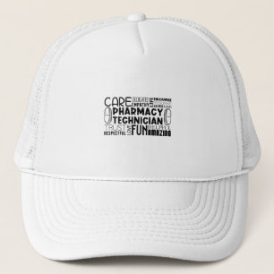 Casquette Citation de la pharmacie Tech Médecine pharmacienn