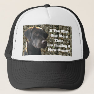 Casquette Citation drôle de laboratoire de chasse de