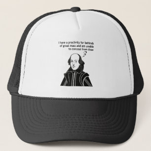 Casquette Citation drôle de Shakespeare