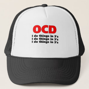 Casquette citation drôle d'ocd