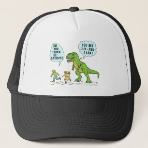 Casquette Citation humoristique de T Rex de calembour