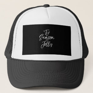 Casquette Citation Musicale De Noël Carol Tis The Season Jol