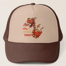 Casquette Citations Drôle Et Mignonne De Dragon De Feu