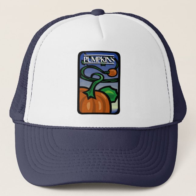 Casquette Citrouille (Devant)