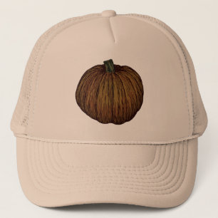 Casquette Citrouille automne
