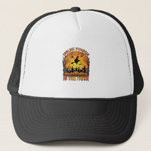 Casquette Citrouille la plus cool Patch Halloween Sorcière A