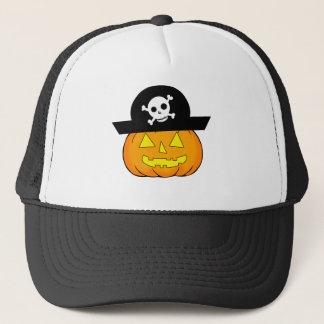 Casquette citrouille pirate