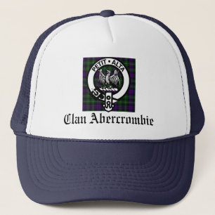 Casquette Clan Abercrombie Crest Badge et Tartan