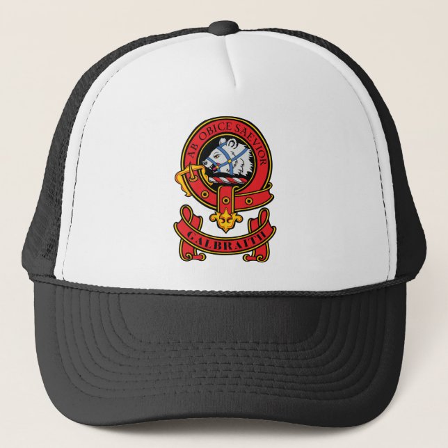 Casquette Clan Galbraith Trucker Chapeau (Devant)